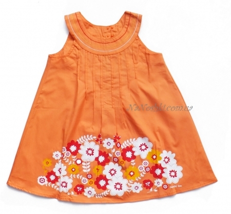 БЕМБИ,  оранжевое платье