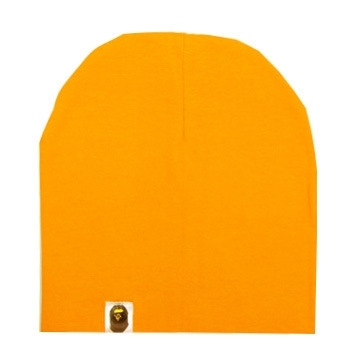 BAPE Трикотажная шапка, оранжевая
