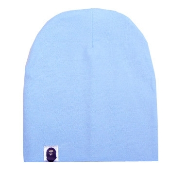 BAPE Трикотажная шапка, светло-голубой
