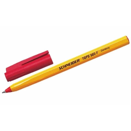 Ручка шариковая Schneider TOPS 505F красная