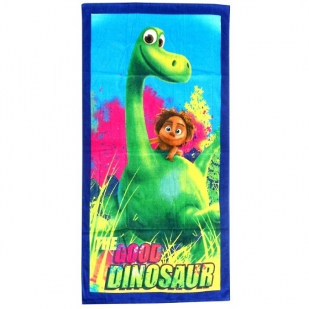 Полотенце пляжное Добрый динозавр