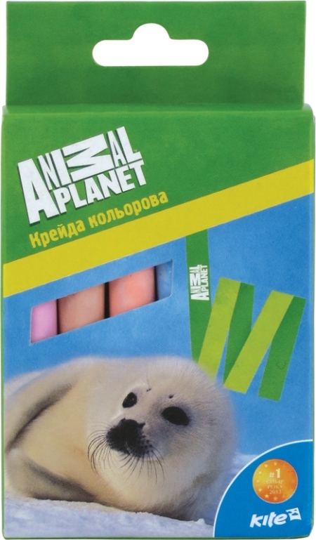 Kite Крейда 12 шт Animal Planet