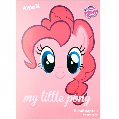 Kite Картон белый двусторонний My Little Pony