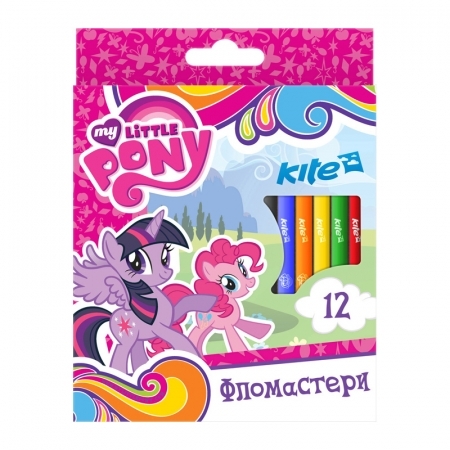 Kite, Фломастеры 12 цветов My Little Pony