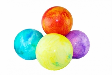 Мяч резиновый разноцветный, 70 гр