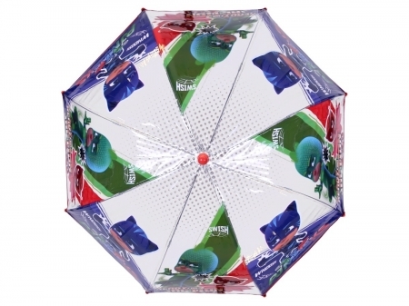 Зонтик Супергерои прозрачный, крупный рисунок