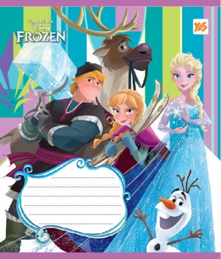 YES Frozen Story, тетрадь А5/12 кл.