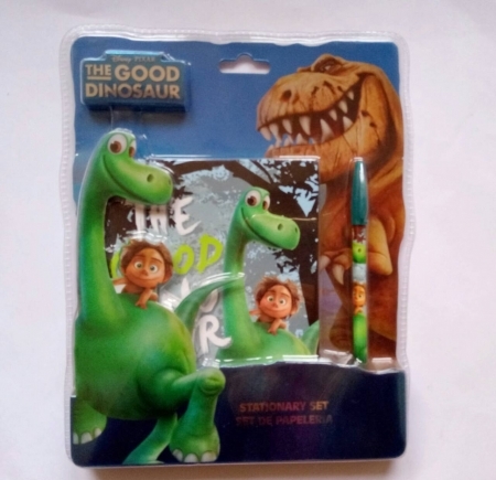 Набор Блокнот и ручка Добрый динозавр