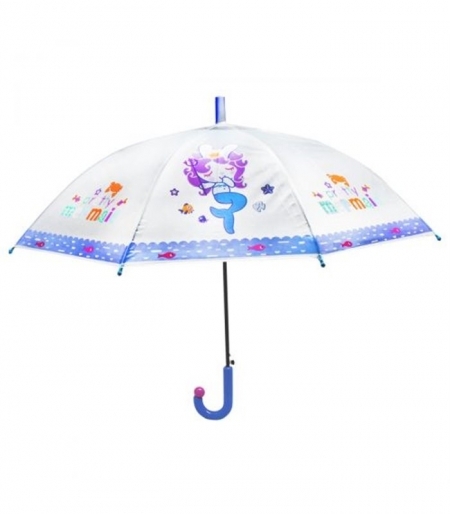 Зонтик в пакете прозрачный  Русалочка