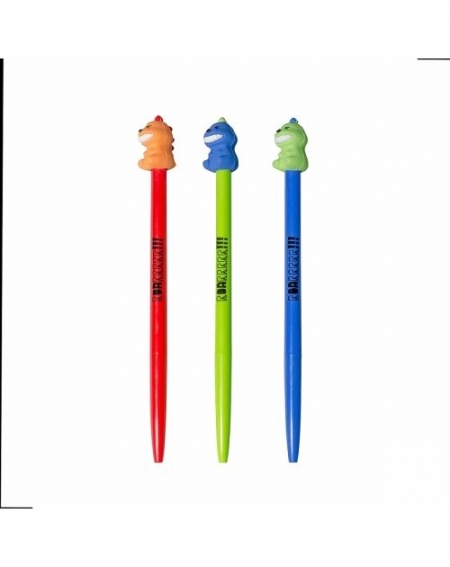 YES Ручка шариковая «Dino pen» 0,7 мм, синяя,