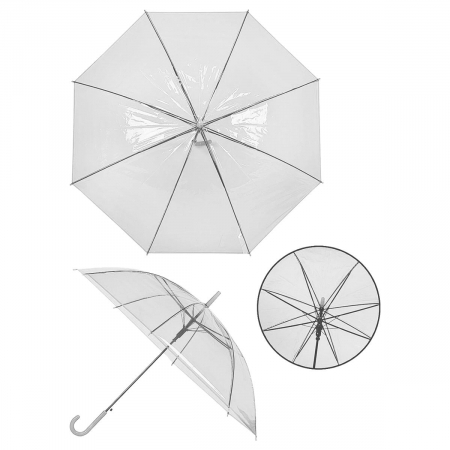 Зонт для девочки прозрачный