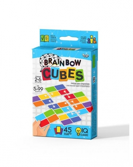 Игра настольная "Brainbow CUBES"