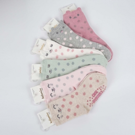 Katamino шкарпетки для дівчинки ABS мордочки