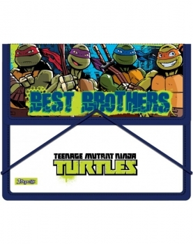 1 Вересня Папка д/ тетрадей на резинке В5 Ninja Turtles