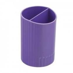 Стакан для ручек Zibi фиолетовый