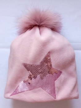 BROEL Зимняя шапка флисовая со звездой