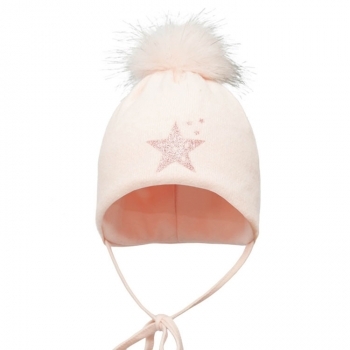 BROEL Зимняя шапка со звездочкой на завязочках