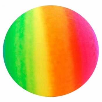 Мяч резиновый радуга