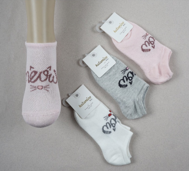 Katamino носки для девочки короткие сетка