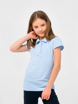 Smil Шкільна футболка-поло для дівчинки