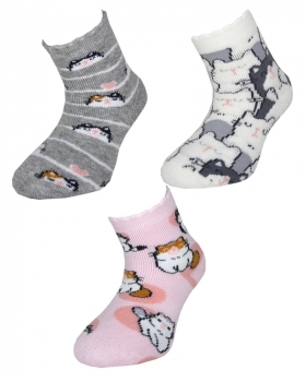 Arti носки махровые для девочки Котики