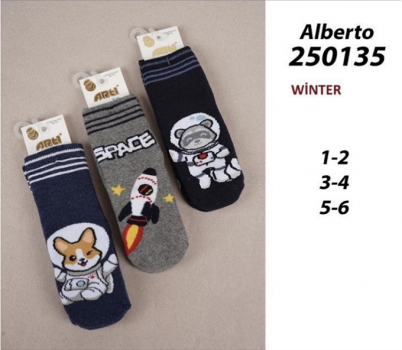 Arti носки махровые для мальчика космос