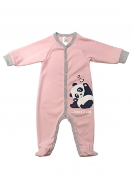 Smil Комбінезон Funny pandas рожевий