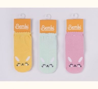 Бембі шкарпетки для дівчинки зайка