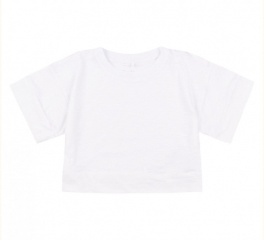 Бембі футболка для дівчинки біла